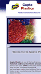 Mobile Screenshot of guptaplastics.com